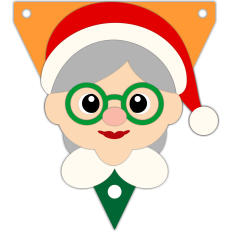 christmas mrs claus banner