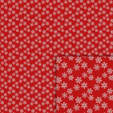 christmas red snowflakes glitter pattern