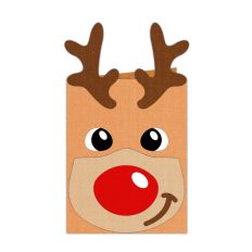 christmas reindeer card