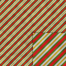 christmas stripes foil style pattern