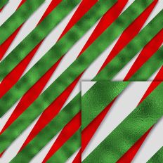 christmas stripes foil style pattern