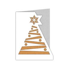 christmas tree card