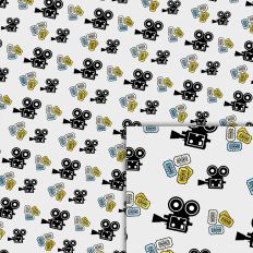 cinema foil style pattern