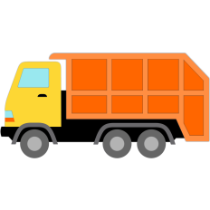 construction dump truck