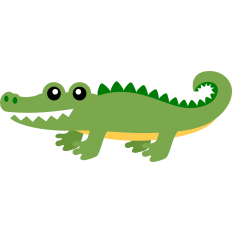 cute alligator