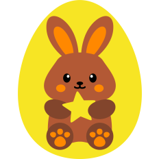 cute bunny star