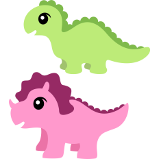 cute dinosaurs