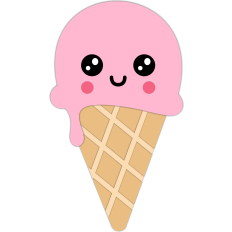 cute ice cream cone