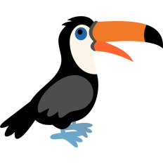 cute toco toucan