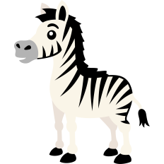cute zebra