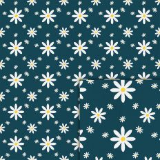 daisy spring pattern