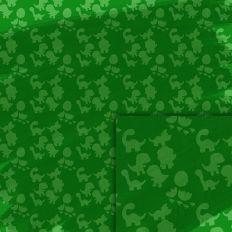 dinos green pattern