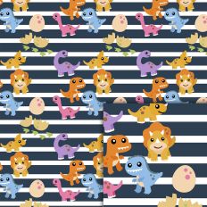 dinos pattern