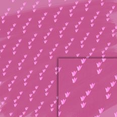 dinosaur paw pink pattern