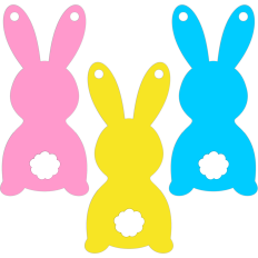 easter bunny banners