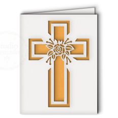 easter cross card