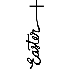 easter cross