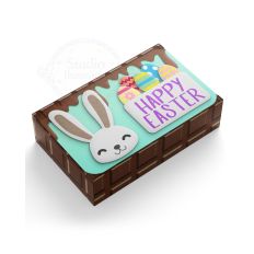 blue easter box - print and cut