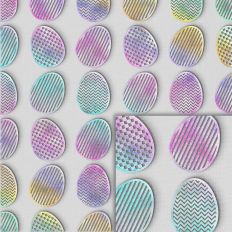 eggs foil style pattern