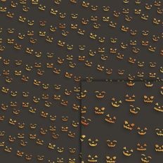 eyes foil style pattern
