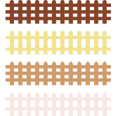 fence border set