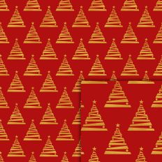 foil tree pattern