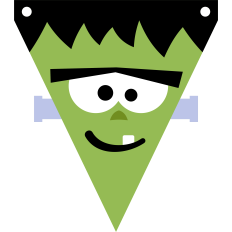 frankenstein halloween banner