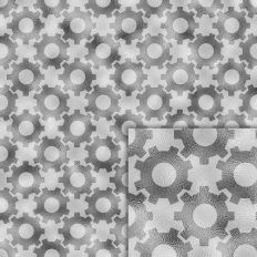 gear foil style pattern