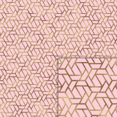geometric foil style pattern