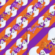 ghost stripes purple foil style pattern