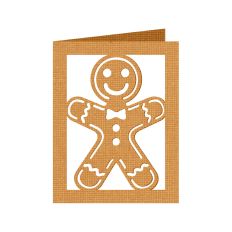 gingerbread card