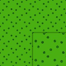 glitter dots green pattern