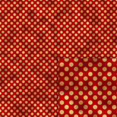gold dots foil style pattern