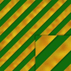 gold green stripes foil style pattern