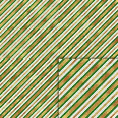 gold green stripes foil style pattern