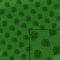 green leaves pattern