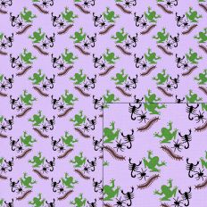 halloween animals pattern