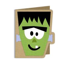 halloween frankenstein card