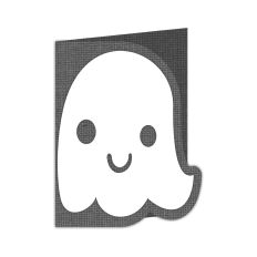 halloween ghost card