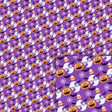 halloween purple pattern