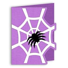 halloween spider card