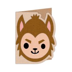 halloween werewolf card
