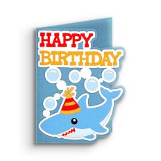 happy birthday shark
