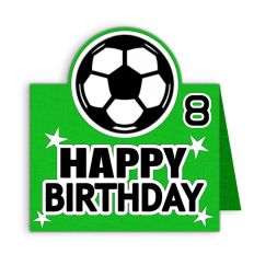 happy birthday soccer card