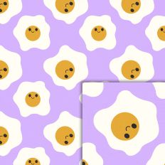happy eggs pattern