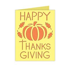 happy thanksgiving card