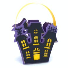haunted house basket box