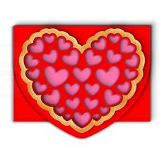 heart hearts card