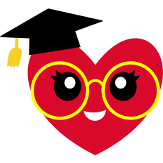 heart with cap