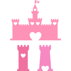 hearts castle set